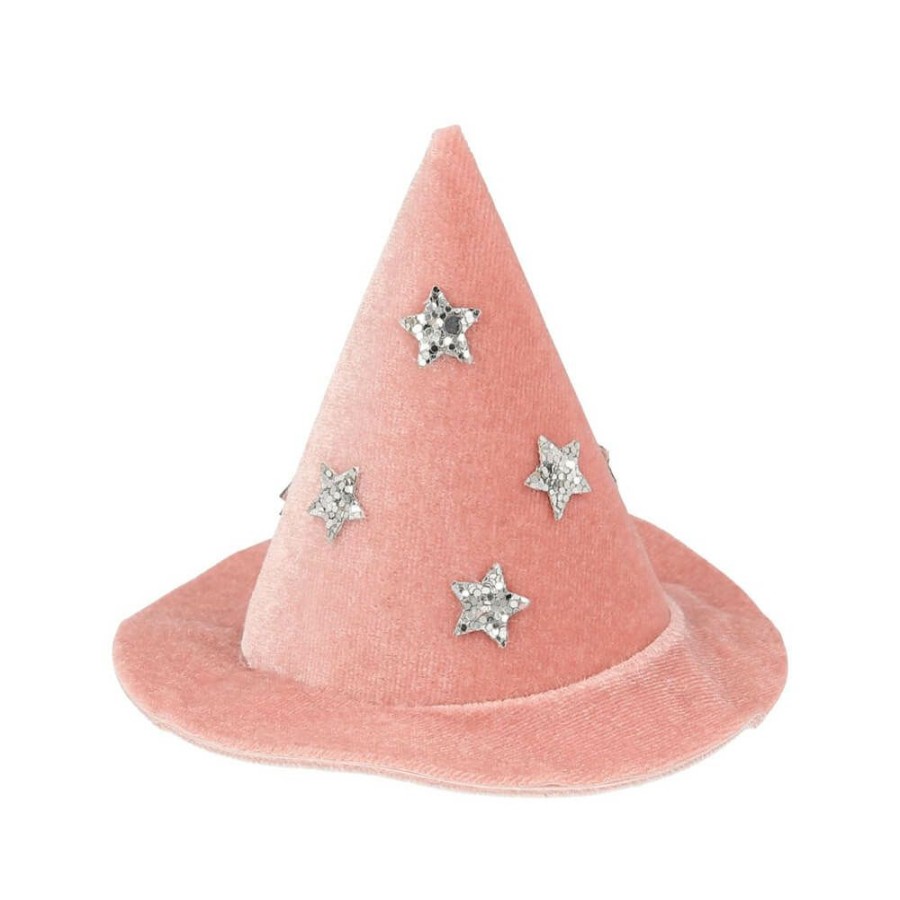 Halloween * | Meri Meri Party Pink Velvet Witch Hat