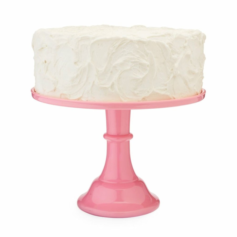 Christmas * | Cakewalk Pink Melamine Cake Stand