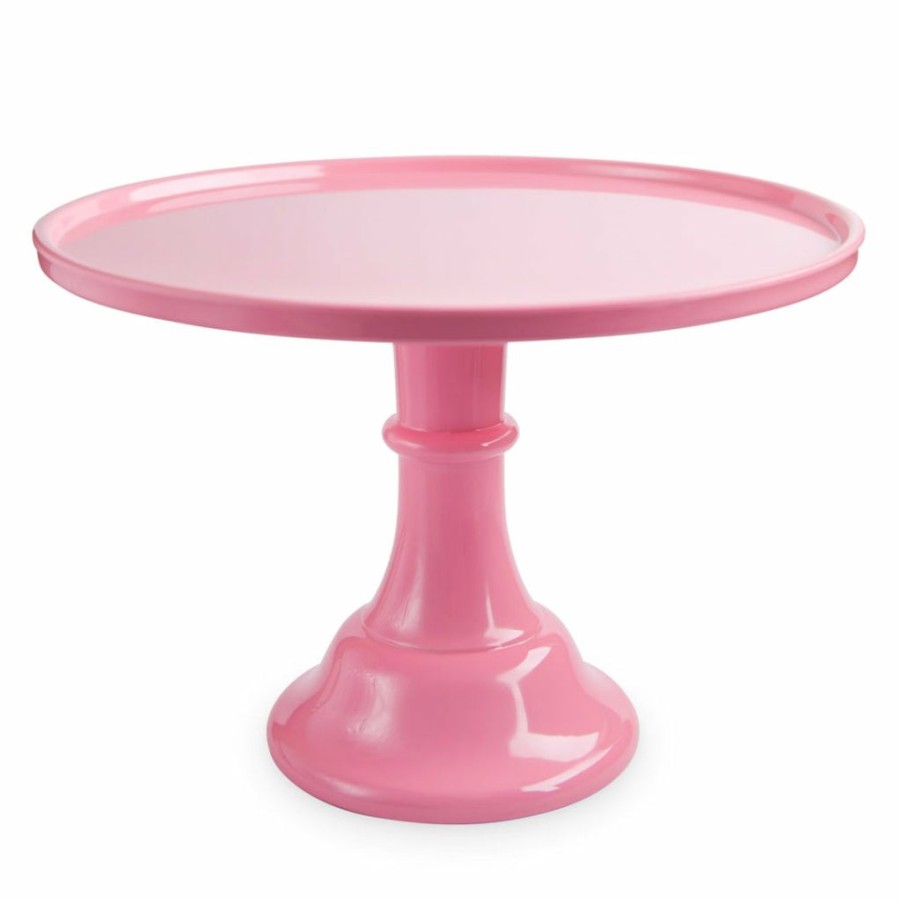 Christmas * | Cakewalk Pink Melamine Cake Stand