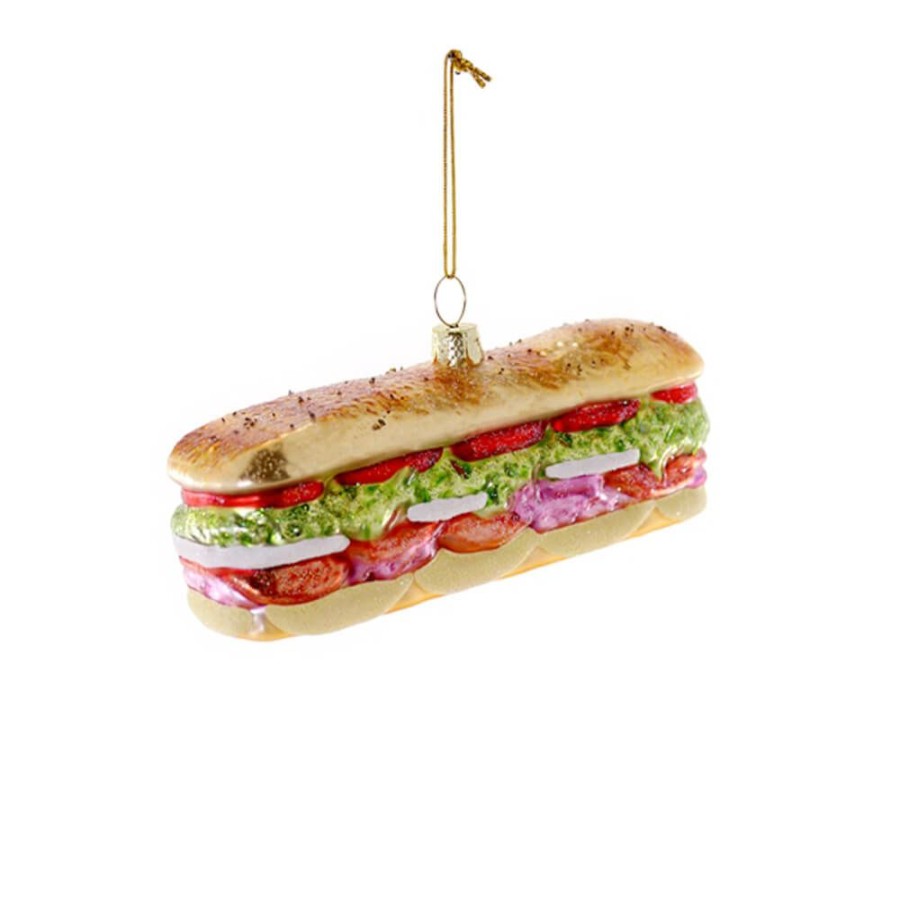 Christmas * | Cody Foster & Co. Deluxe Sub Sandwich Ornament 5 Christmas