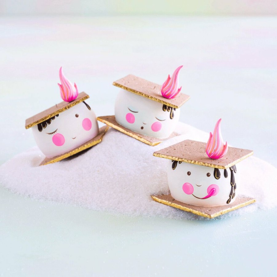 Christmas * | Glitterville Studios Smore Ornament