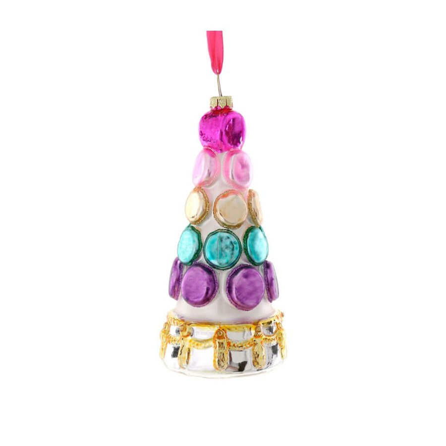 Christmas * | Cody Foster & Co. Colorful Macaron Tower Ornament 5.5 Christmas