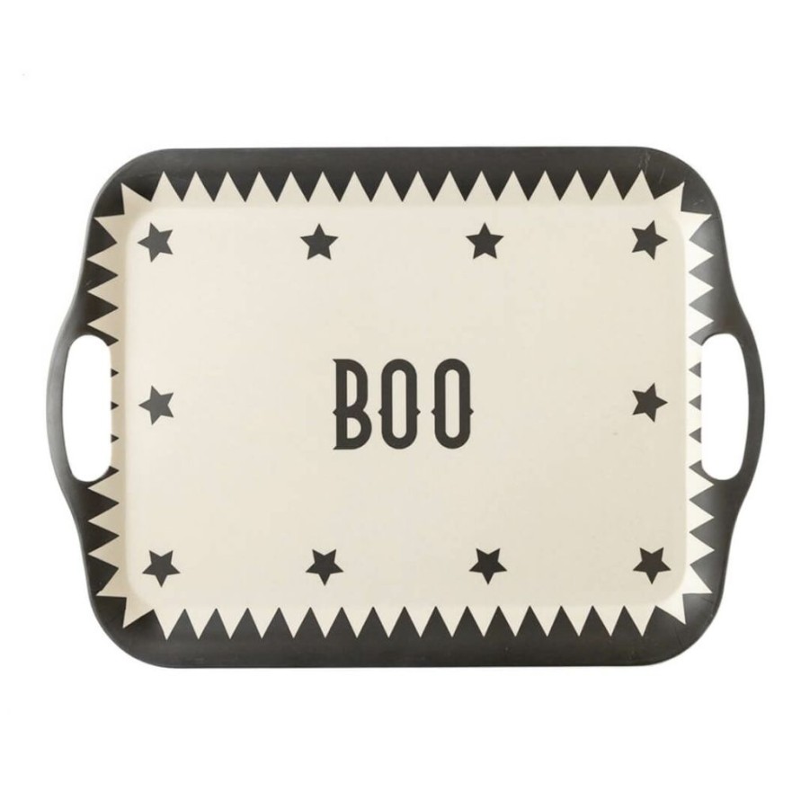 Halloween * | My Mind'S Eye Preorder: Vintage Halloween Bamboo Boo Platter