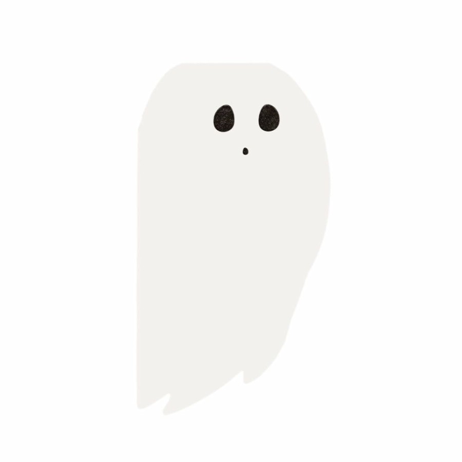 Halloween * | My Mind'S Eye Party Happy Haunting Ghost Shaped Napkin