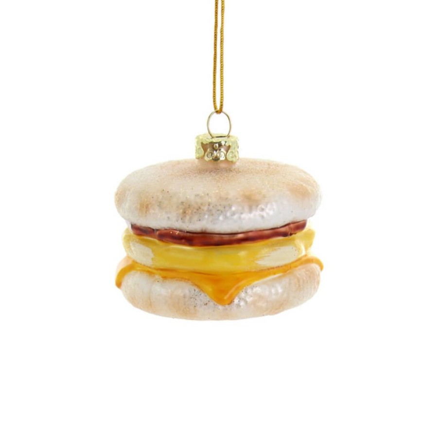 Christmas * | Cody Foster & Co. Egg Mcmuffin Sandwich Ornament 2.5 Christmas