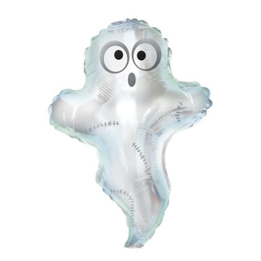 Halloween * | Burton + Burton Party Boo Ghost With Stitches Halloween Foil Balloon 23