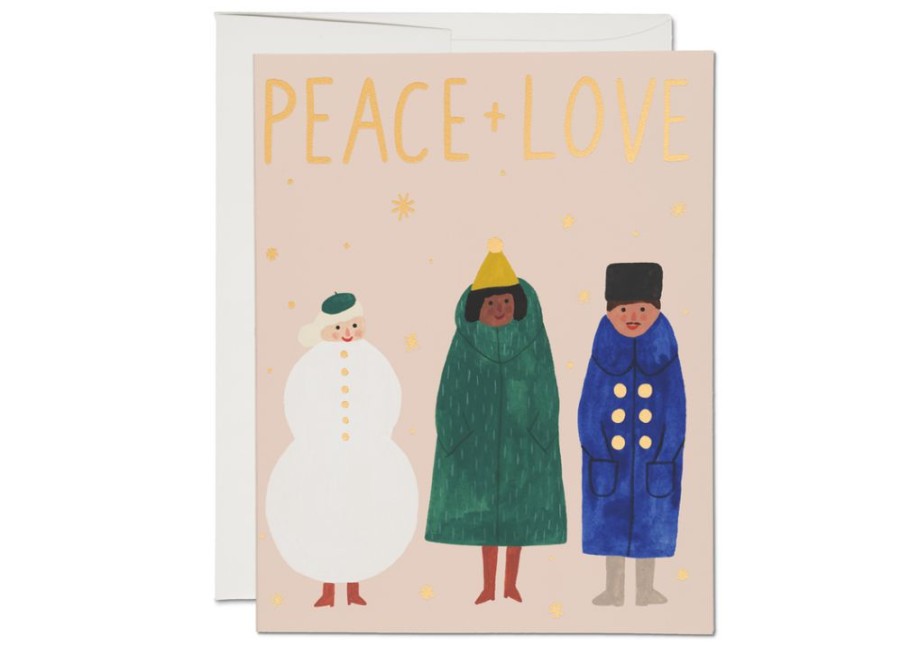 Christmas * | Red Cap Cards Xmas Friends Boxed Christmas Card Set