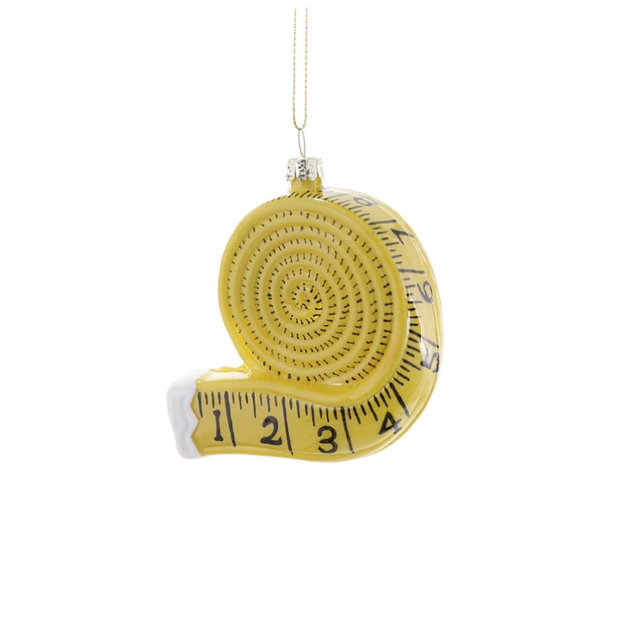 Christmas * | Cody Foster & Co. Cloth Measuring Tape Ornament 3.5