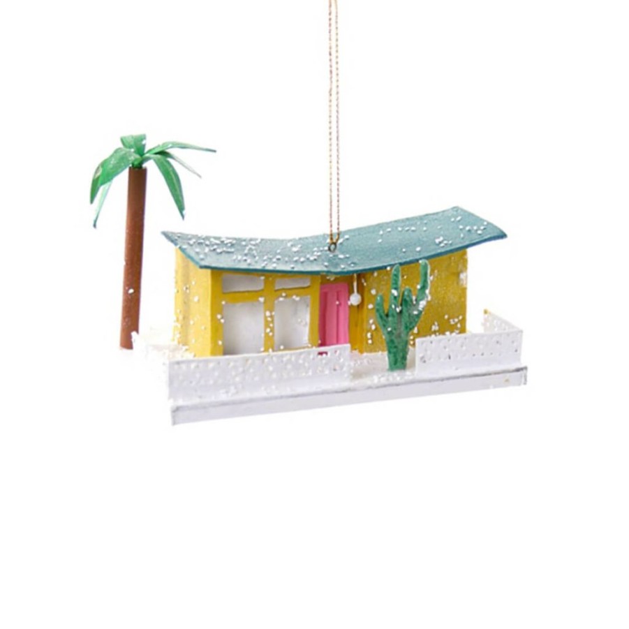 Christmas * | Cody Foster & Co. Preorder: Palm Springs House Ornament 5 Christmas