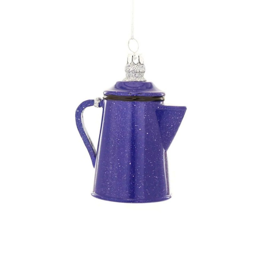 Christmas * | Cody Foster & Co. Preorder: Campfire Coffee Pot Ornament 4.25