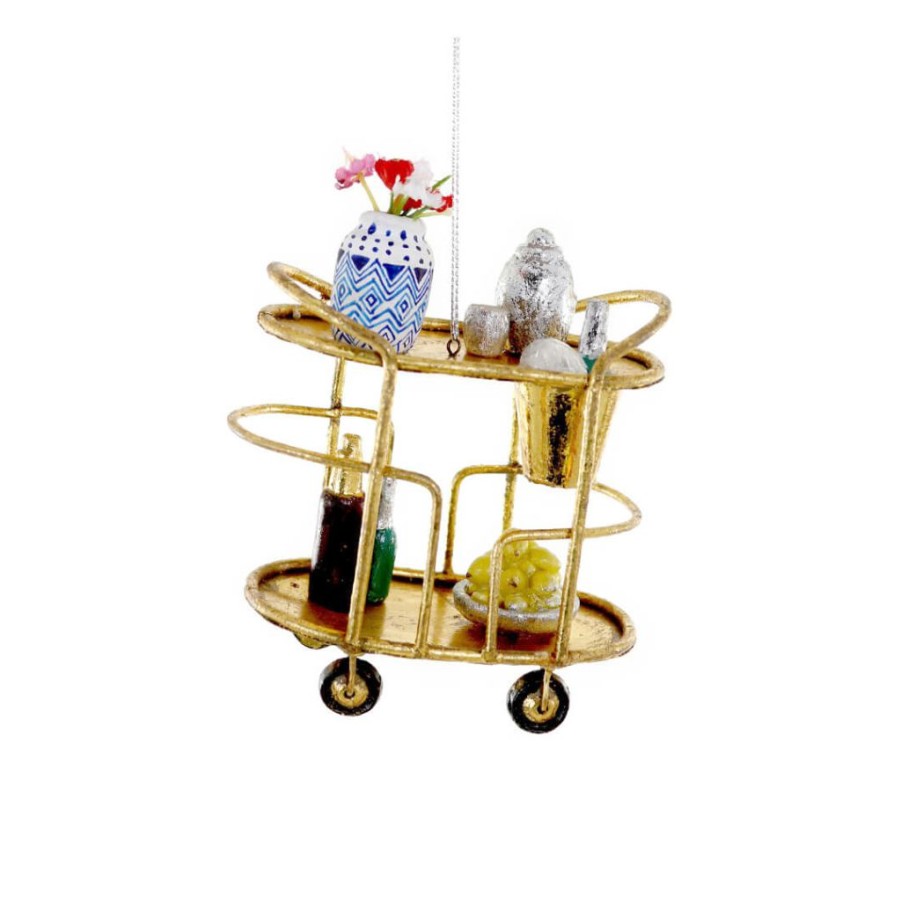 Christmas * | Cody Foster & Co. Glam Bar Cart Ornament 4.5 Christmas