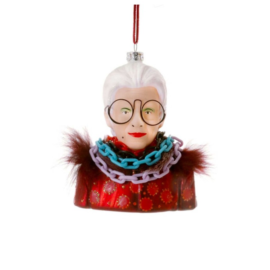 Christmas * | Cody Foster & Co. Iris Apfel Ornament 4 Christmas