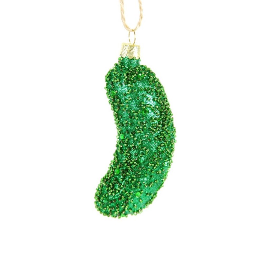 Christmas * | Cody Foster & Co. Christmas Jeweled Pickle Ornament 3.75