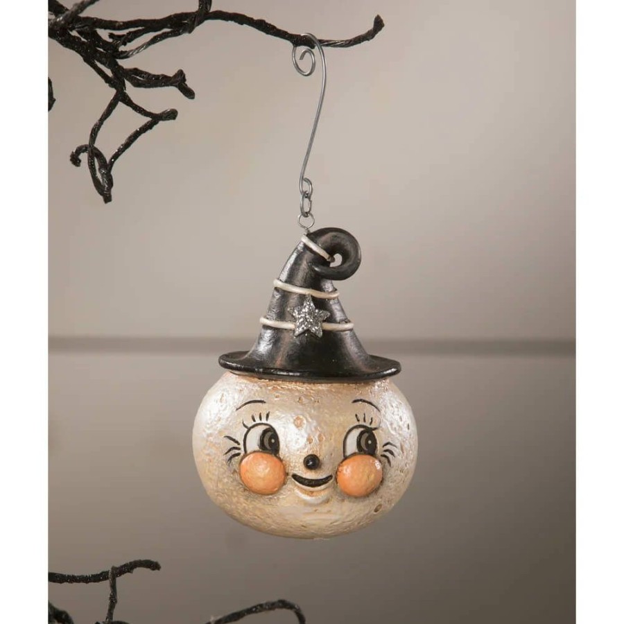 Christmas * | Bethany Lowe Preorder: Johanna Parker Halloween Full Wanda Luna Ornament Ornaments