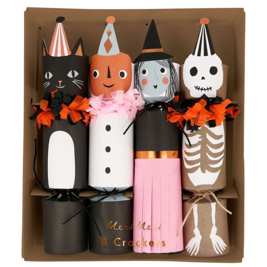 Halloween * | Meri Meri Party Vintage Halloween Character Crackers