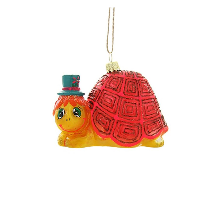 Christmas * | Cody Foster & Co. Lazy Turtle Ornament 3.5 Christmas