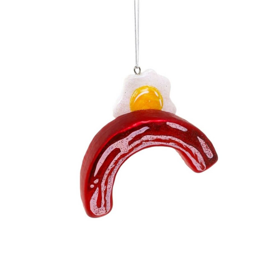 Christmas * | Cody Foster & Co. Preorder: A Sunny Outlook, Bacon & Eggs Rainbow Ornament, 3.5 Christmas