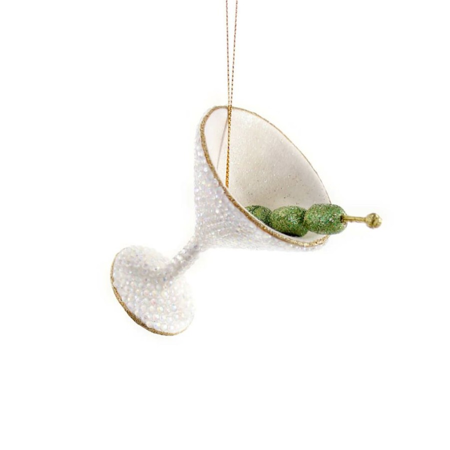 Christmas * | Cody Foster & Co. Jeweled Martini Ornament 5