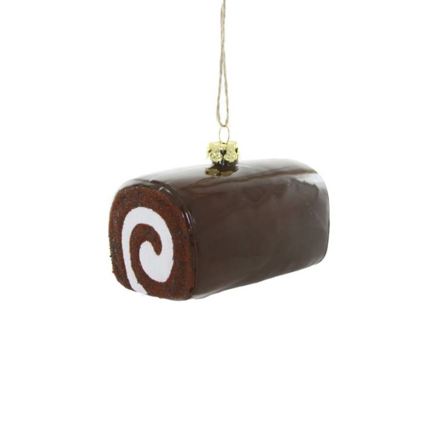 Christmas * | Cody Foster & Co. Chocolate Swiss Roll Ornament 3.5 Christmas