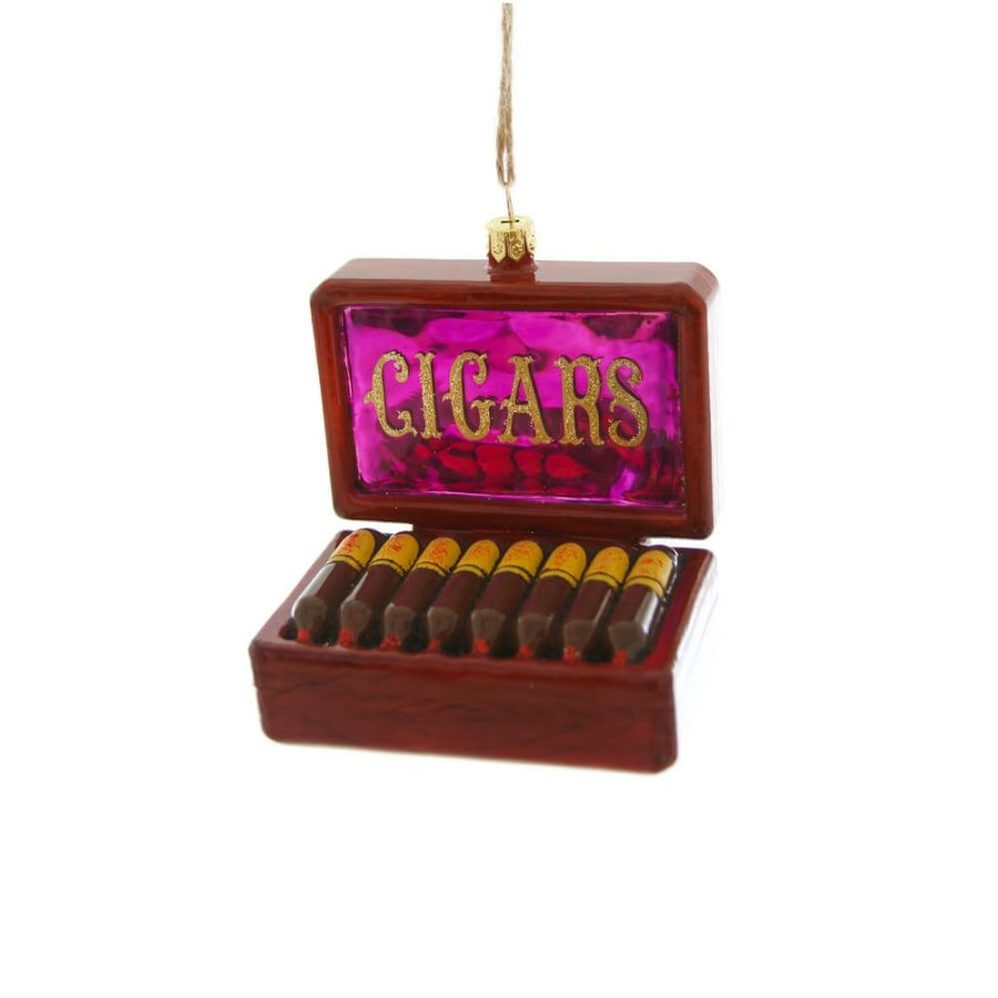 Christmas * | Cody Foster & Co. Box Of Cigars Ornament 3.5