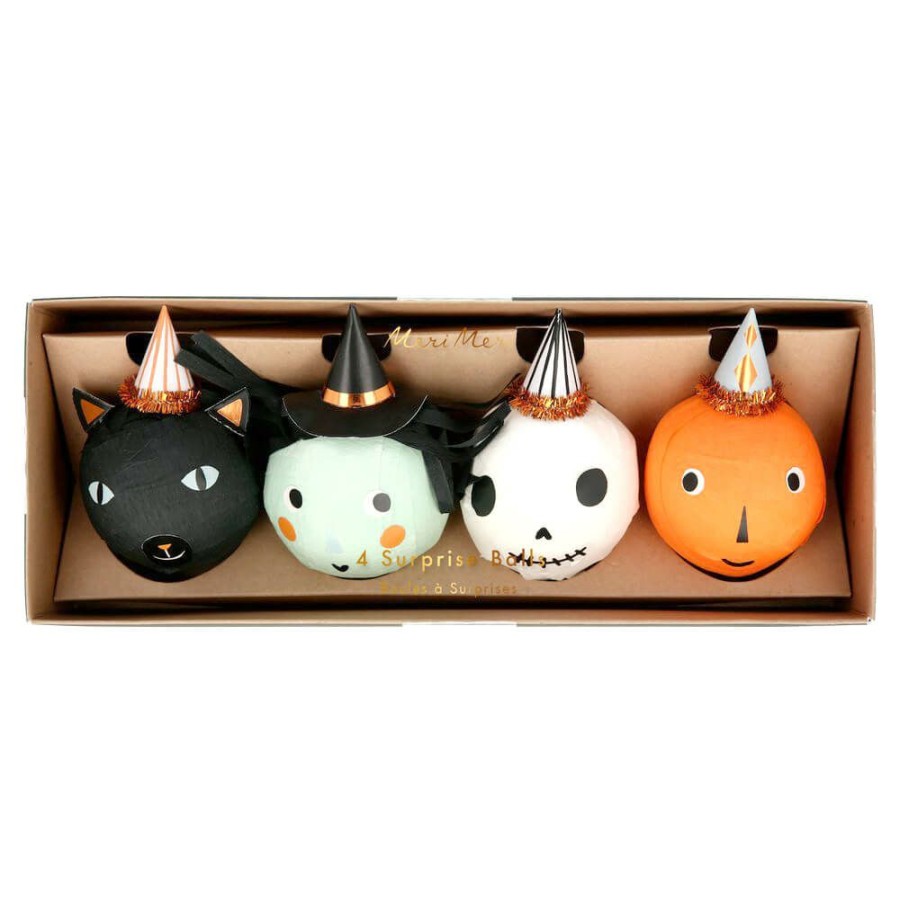 Halloween * | Meri Meri Party Vintage Halloween Surprise Balls