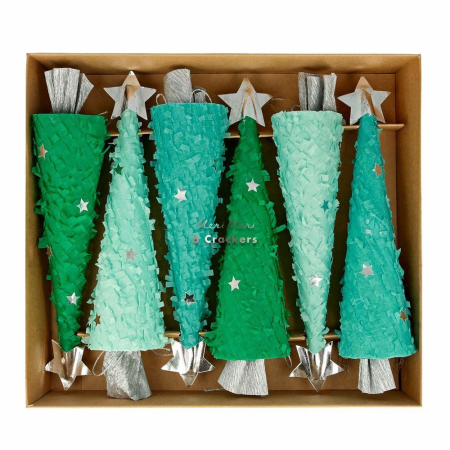 Christmas * | Meri Meri Party Christmas Trees Crackers