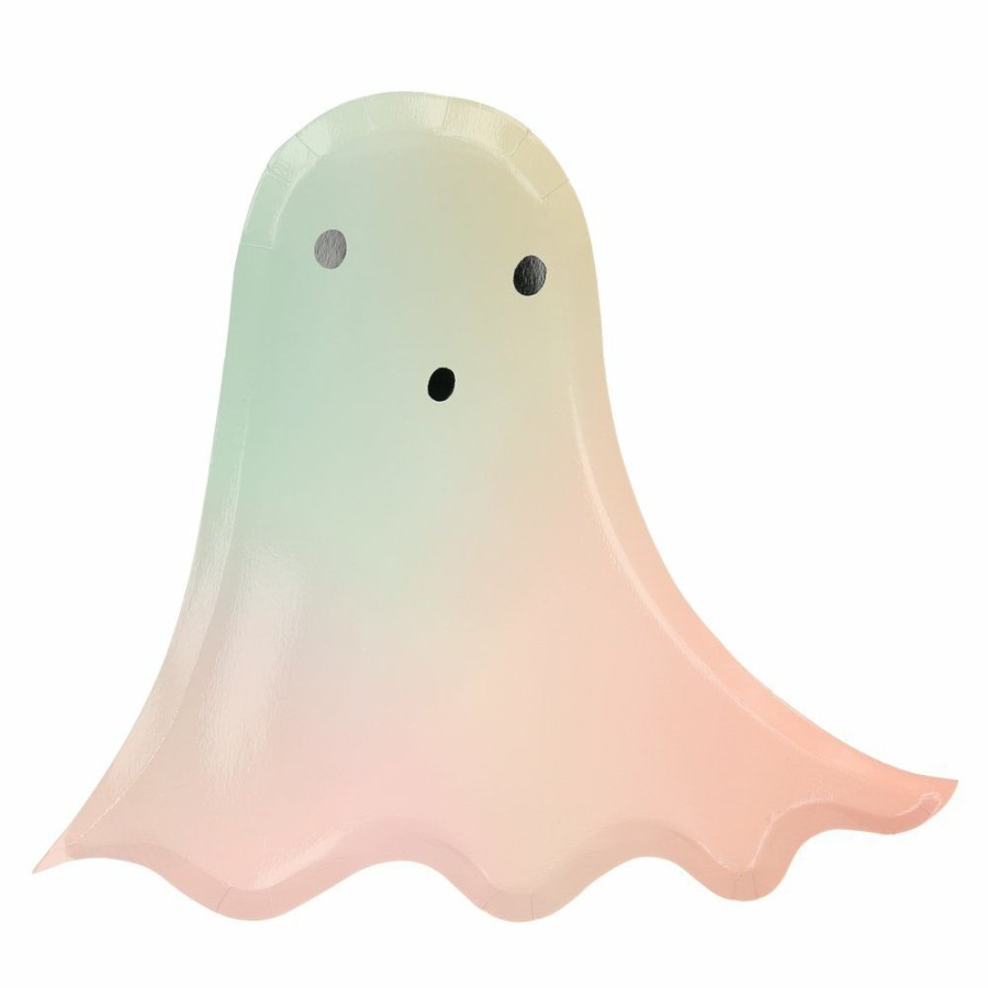 Halloween * | Meri Meri Party Pastel Ghost Plates