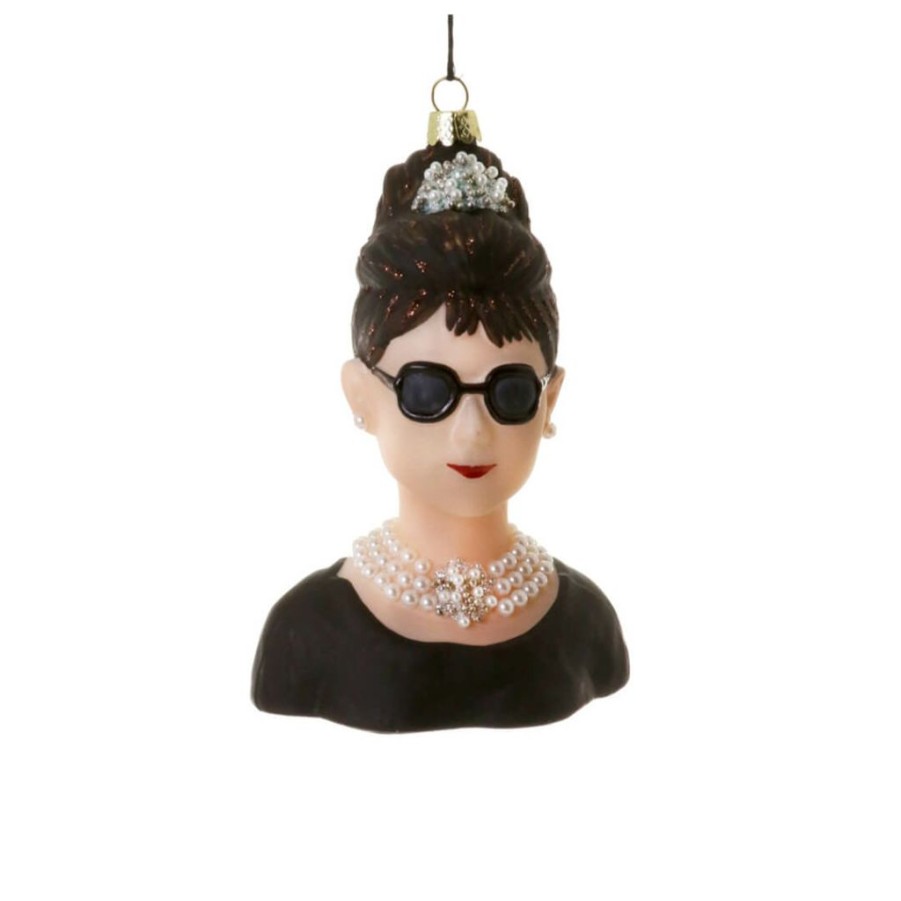 Christmas * | Cody Foster & Co. Preorder: Audrey Hepburn Ornament 5.25