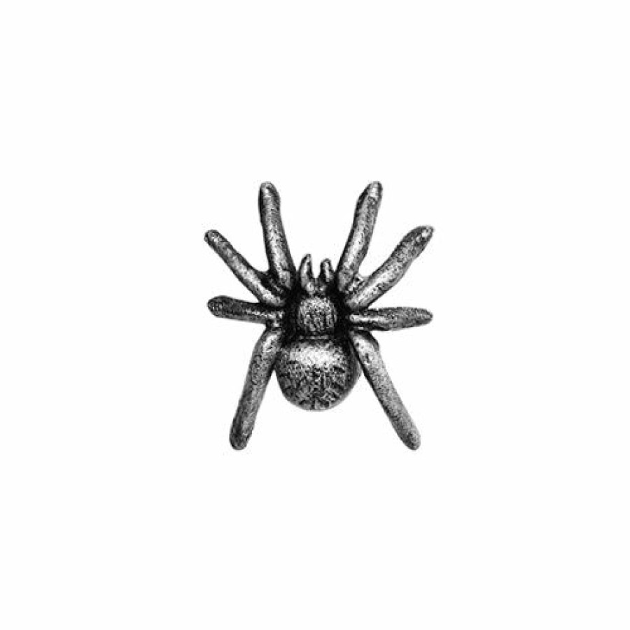 Halloween * | Transpac Imports Distressed Silver Iron Spider Halloween Decor 3.25