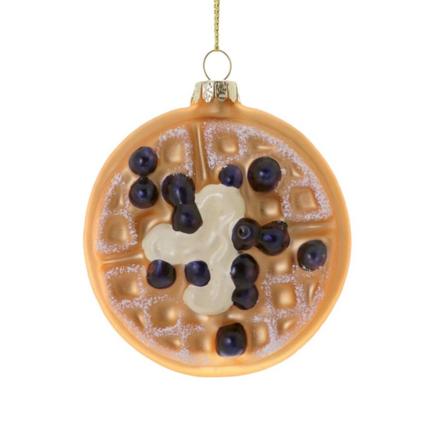 Christmas * | Cody Foster & Co. Blueberry Waffle Ornament 3.25