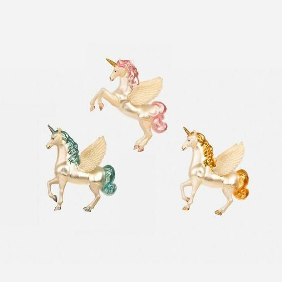 Christmas * | One Hundred 80 Degrees Pegasus Glass Ornament Christmas