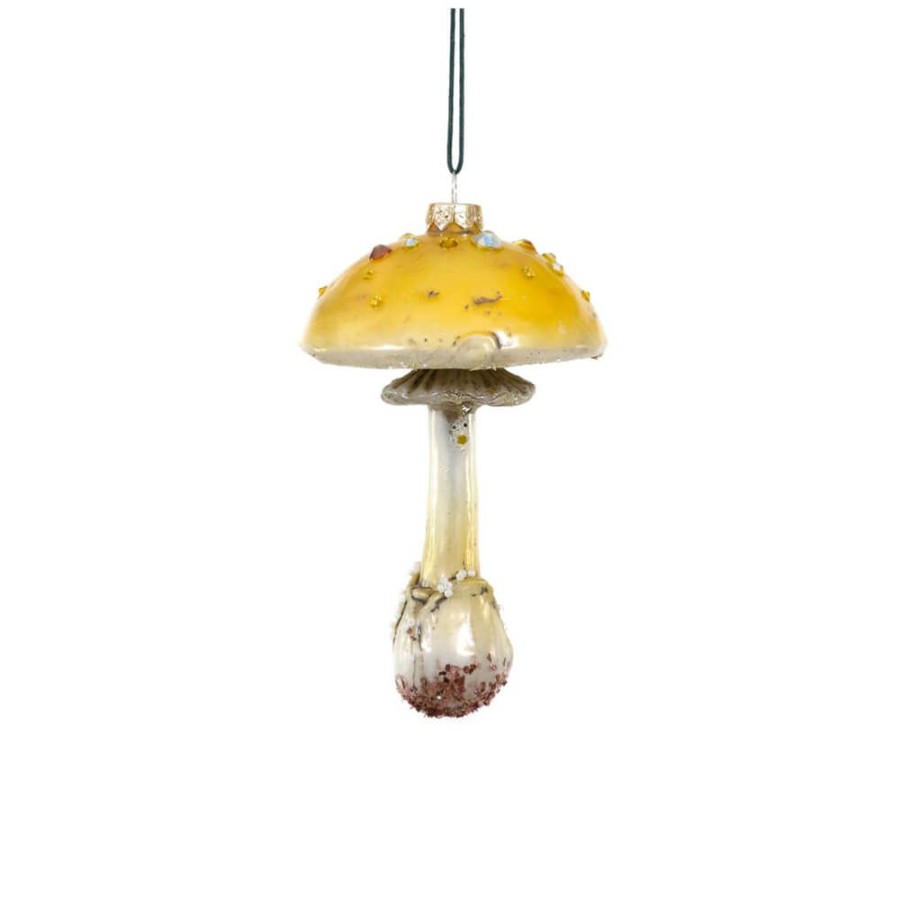 Christmas * | Cody Foster & Co. Preorder: Frostfield Mushroom Ornament 5.5 Christmas