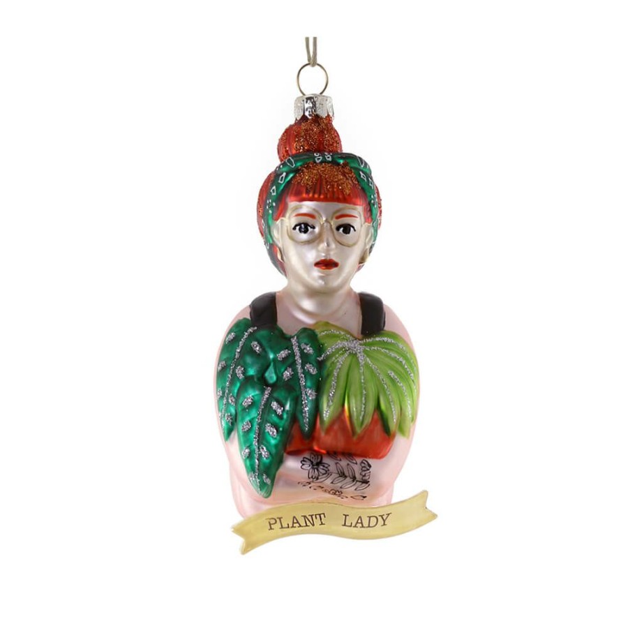 Christmas * | Cody Foster & Co. Christmas Plant Lady Ornament 4.5