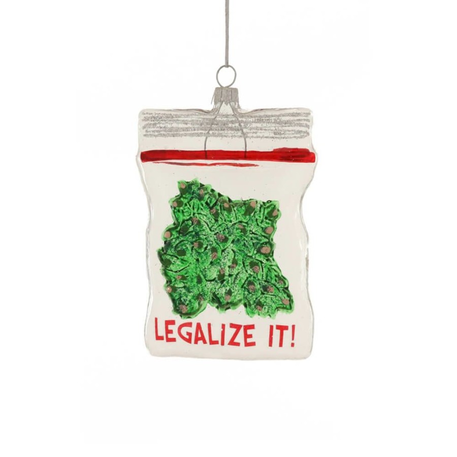 Christmas * | Cody Foster & Co. Christmas Preorder: Legalize It Ornament 4.25