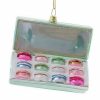 Christmas * | Cody Foster & Co. Christmas Blue Box Of Macarons Ornament 4