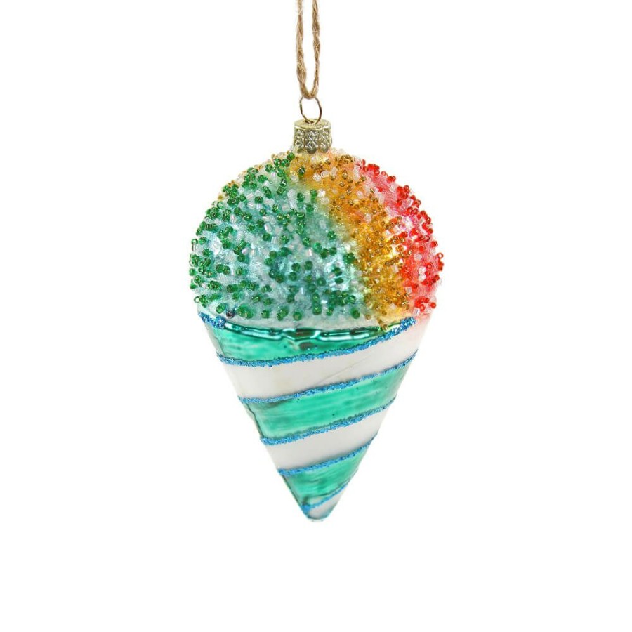 Christmas * | Cody Foster & Co. Christmas Rainbow Snow Cone Ornament 5