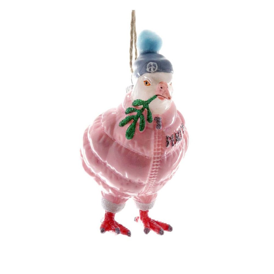 Christmas * | Cody Foster & Co. Peace Yo Pigeon Ornament 4.5