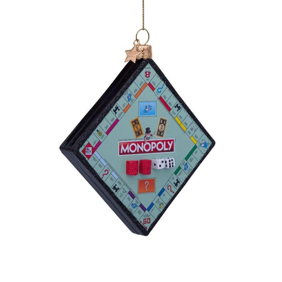 Christmas * | Vondels Monopoly Playing Board Ornament