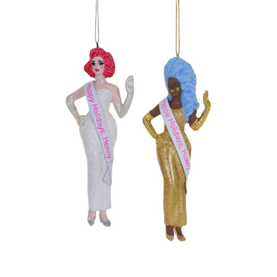 Christmas * | Cody Foster & Co. Happy Holidays Honey Drag Queen Ornament 6