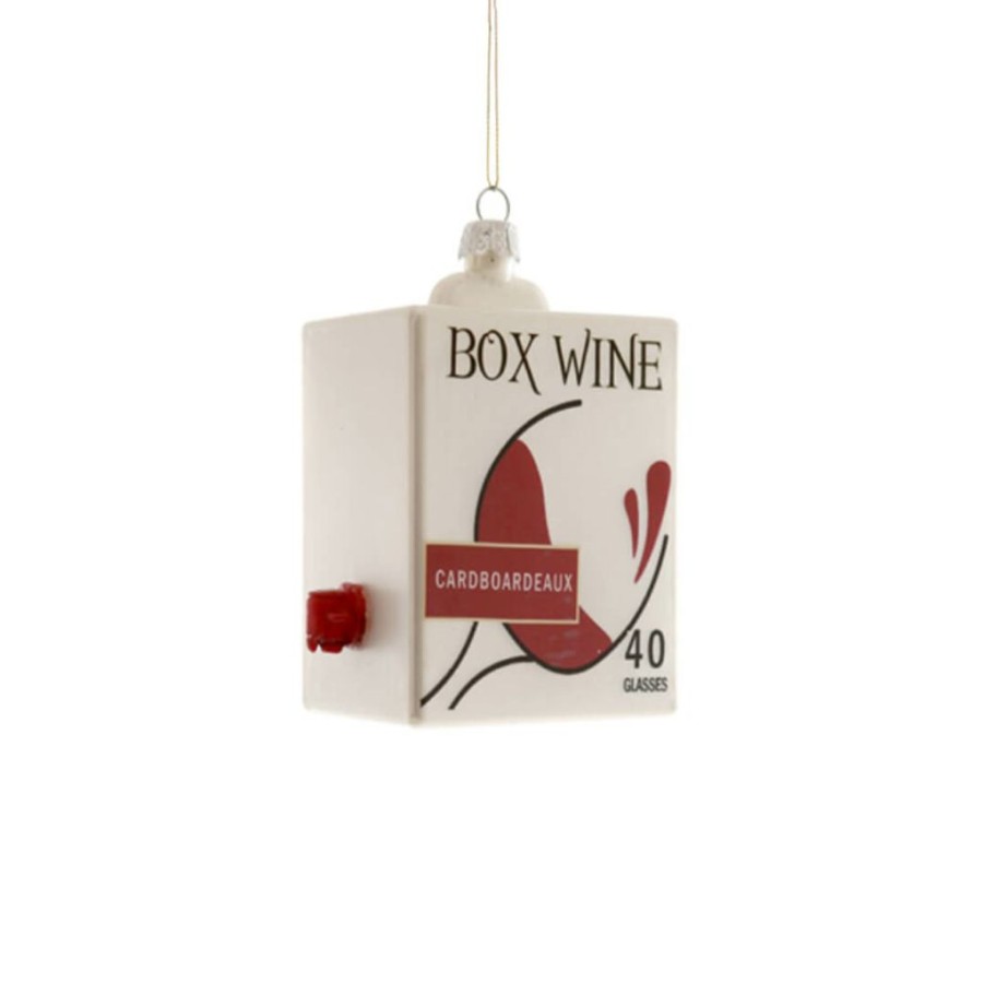 Christmas * | Cody Foster & Co. Boxed Wine Ornament 4 Christmas