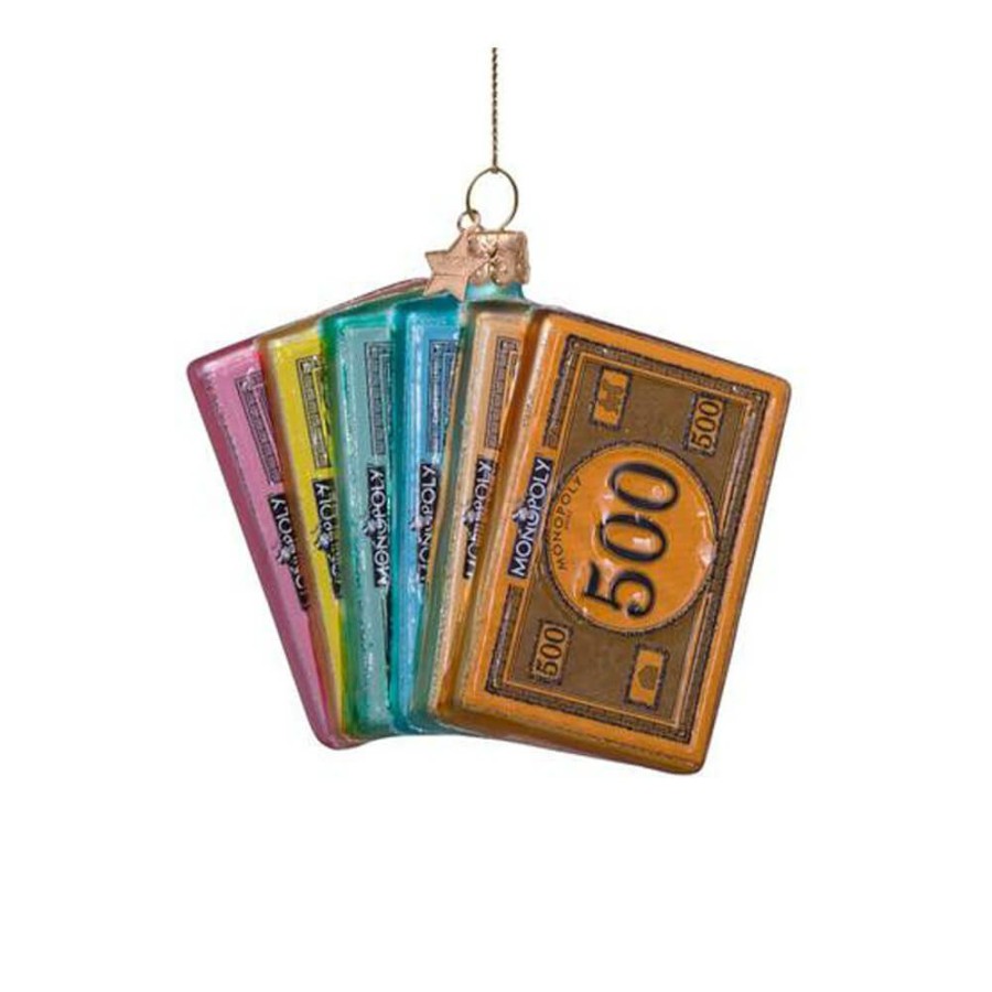 Christmas * | Vondels Monopoly Money Fan Ornament Christmas