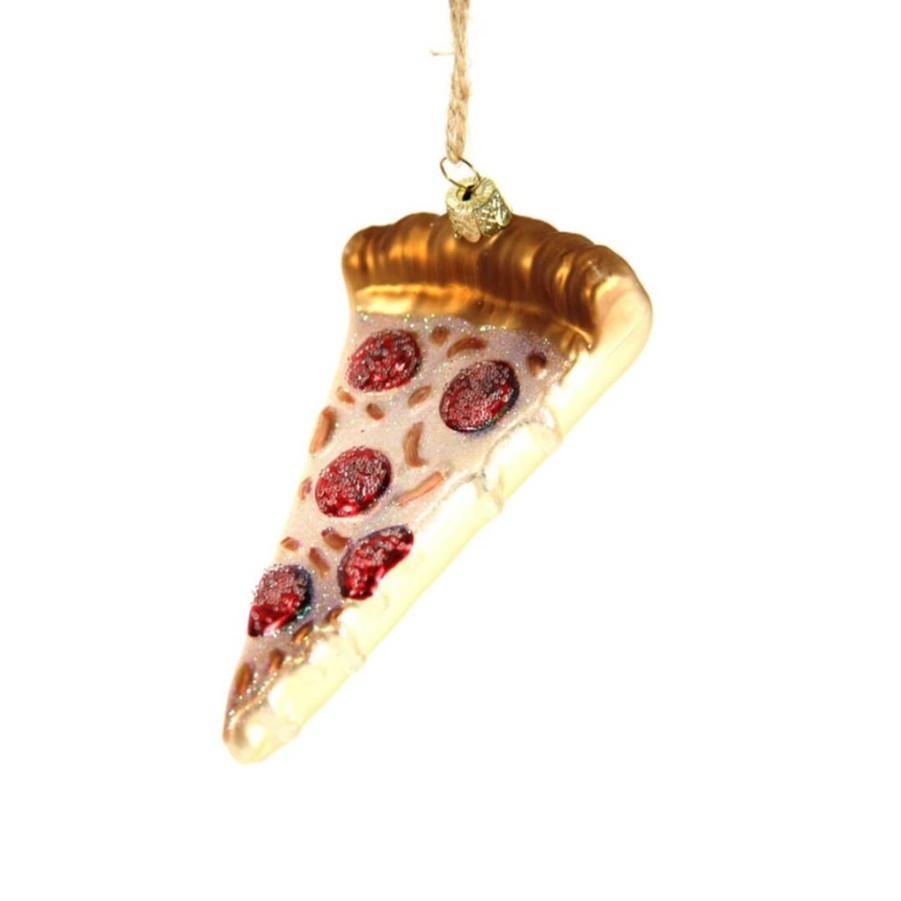 Christmas * | Cody Foster & Co. Preorder: Pizza Slice Ornament 4.5 Christmas