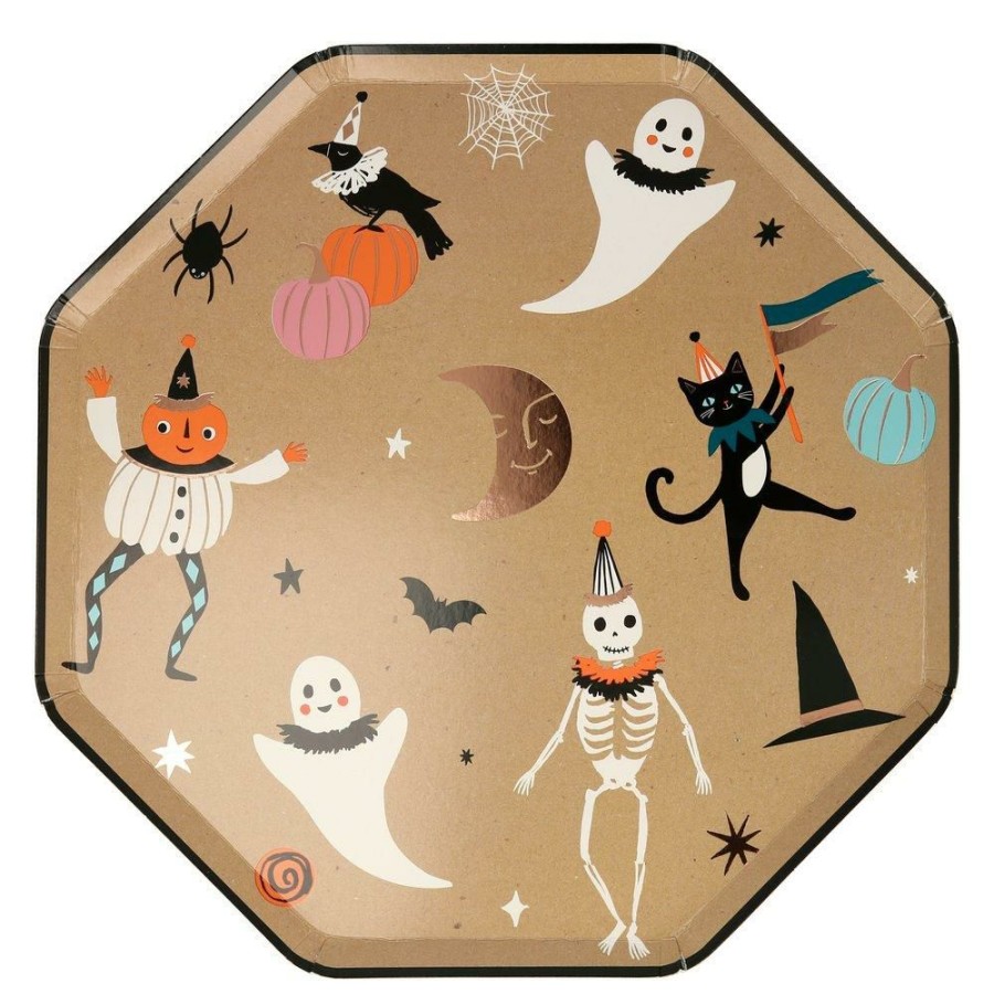 Halloween * | Meri Meri Party Vintage Halloween Dinner Plates