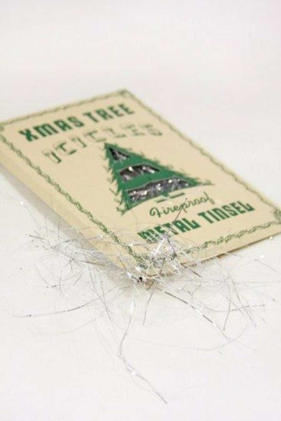 Christmas * | Cody Foster & Co. Christmas Vintage Icicles Silver Holiday Tinsel