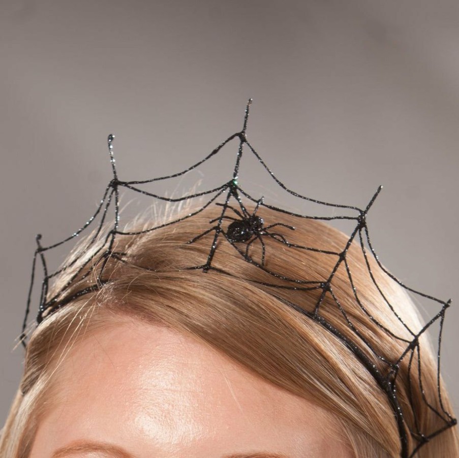 Halloween * | Bethany Lowe Halloween Black Widow Tiara