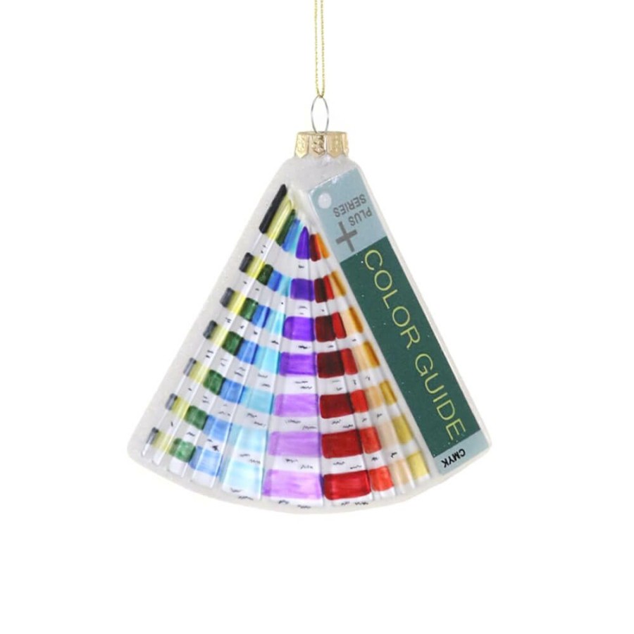 Christmas * | Cody Foster & Co. Christmas Preorder: Designer'S Color Guide Ornament, 4.5