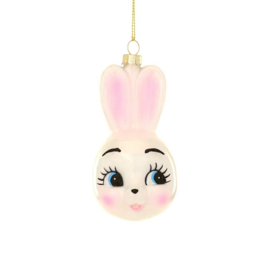 Christmas * | Cody Foster & Co. Preorder: Cute Retro Bunny Ornament 4.25