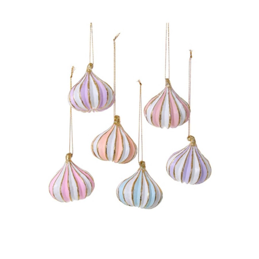 Christmas * | Cody Foster & Co. Christmas Pastel Meringue Ornament 2