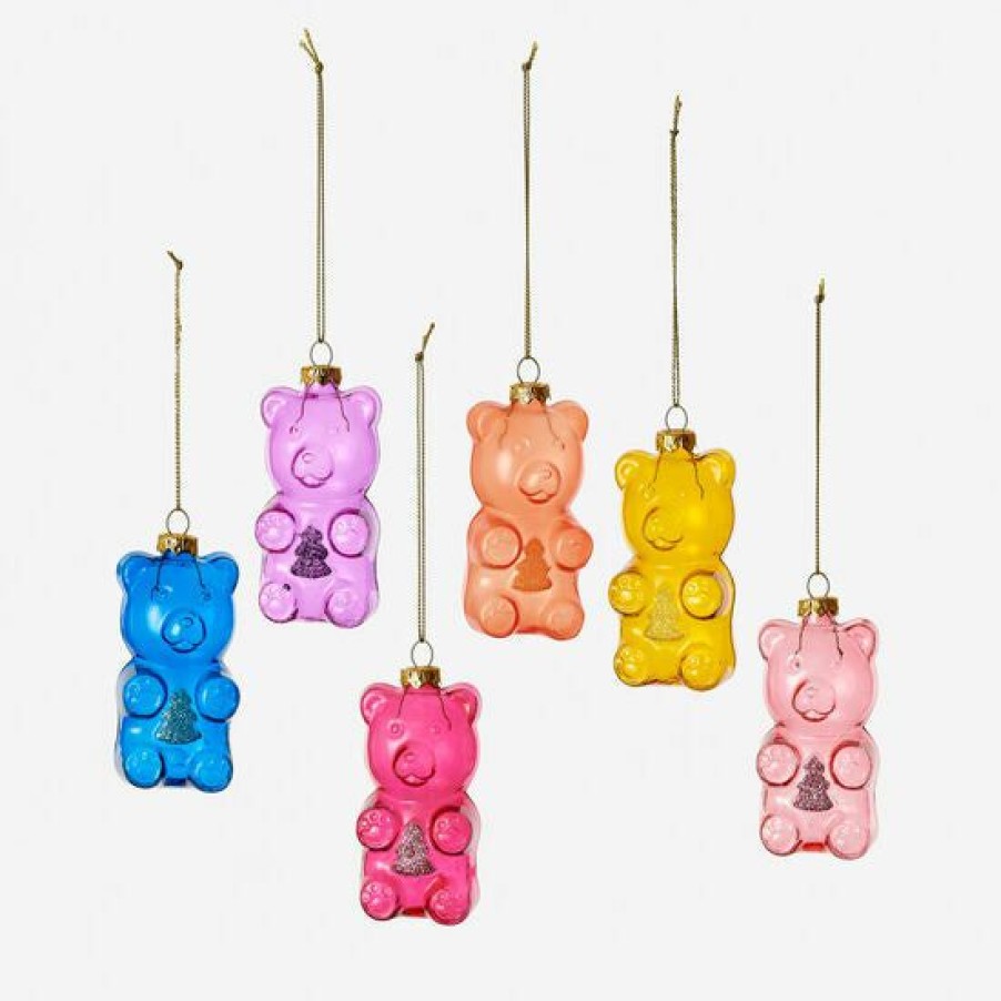 Christmas * | One Hundred 80 Degrees Glass Gummy Bear Ornament 3.25