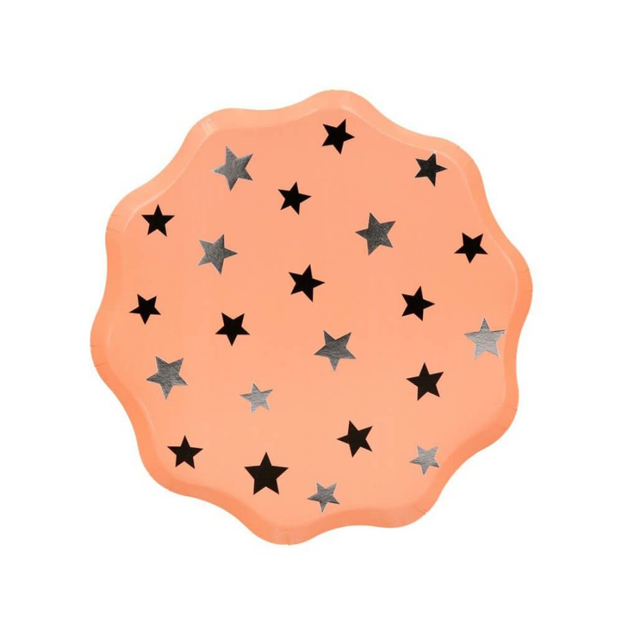 Halloween * | Meri Meri Party Star Pattern Small Plates